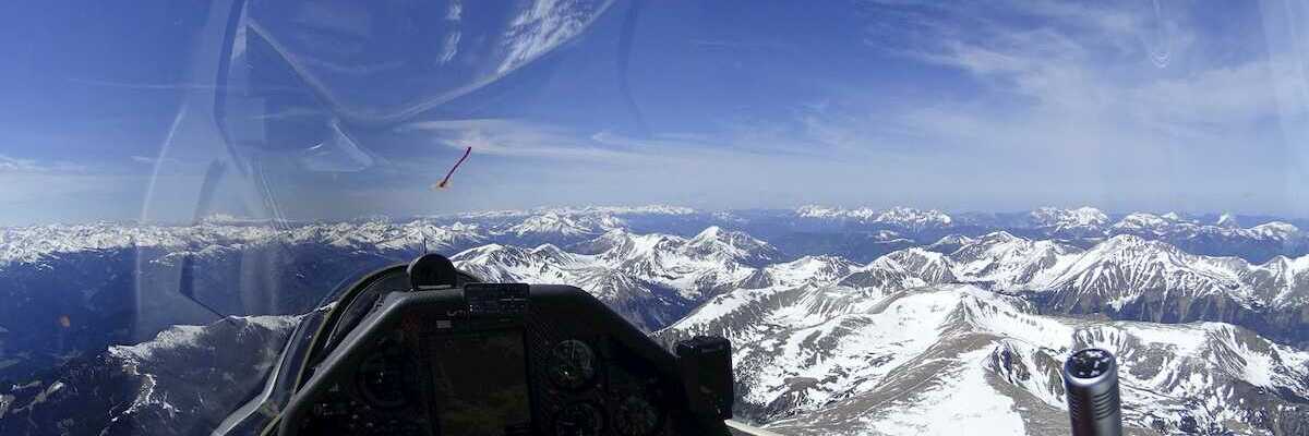 Flugwegposition um 12:31:02: Aufgenommen in der Nähe von Oberzeiring, 8762, Österreich in 2614 Meter